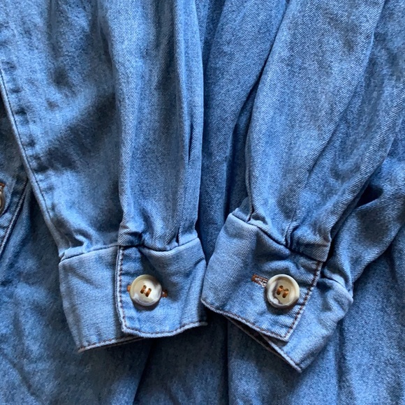 Vintage Chorus Blues Denim Maxi Dress - Picture 8 of 13